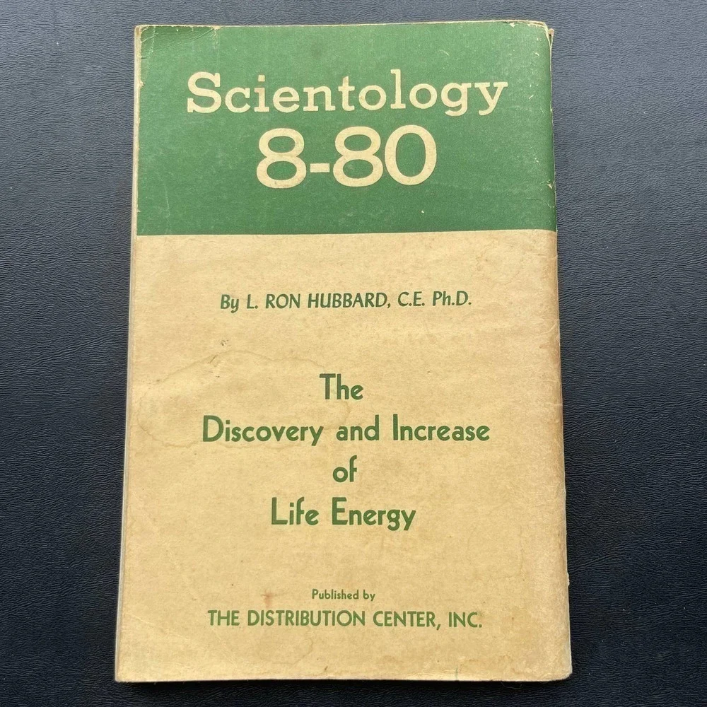 Scientology 8-80 The Discovery and Increase of Life Energy by L.Ron Hubbard
